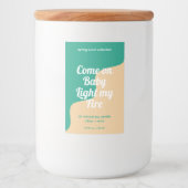 Light My Fire Modern Product Label Lebensmitteletikett (Vorderseite)