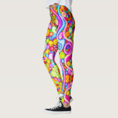 Light Neon Coils Leggings (Links)