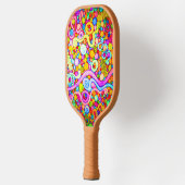 Light Neon Coils Pickleball Schläger (Links)