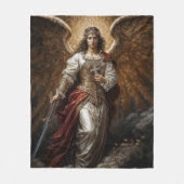 Light of Divine Order, Archangel Michael Fleecedecke (Vorderseite)