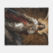 Light of Divine Order, Archangel Michael Fleecedecke (Vorderseite (Horizontal))