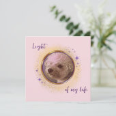 Light of My Light Card (Stehend Vorderseite)