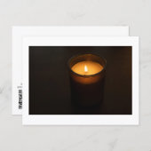 Light of The Candle Postcard Print by JH Thornton Postkarte (Vorne/Hinten)