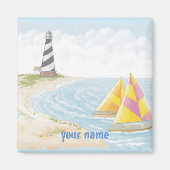 Light One Lighthouse-Magnet Magnet (Vorne)