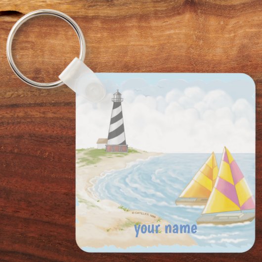 Light One Lighthouse Schlüsselanhänger (Vorderseite)