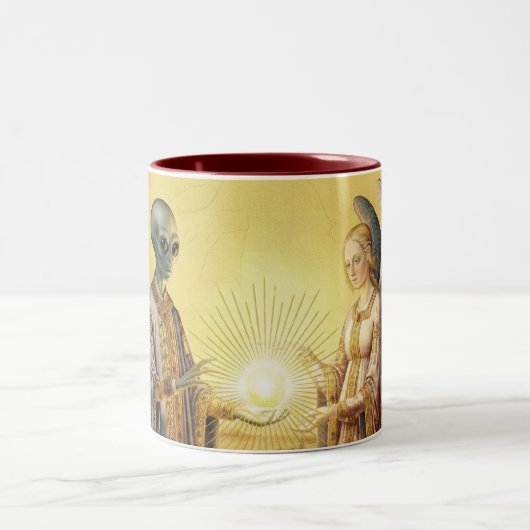 Light Orb-Begegnung - Tasse (Mittel)