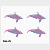 Light Orca Starscape Sticker (Blatt)