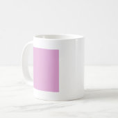 Light Orchid Pink Kaffeetasse (Vorderseite Links)