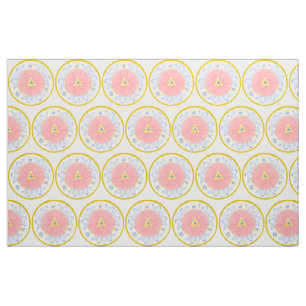 Light Passion Blume Medallion Gewebe Stoff