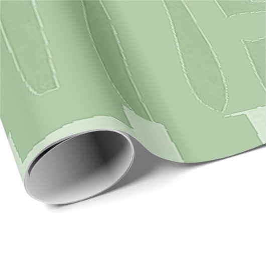 Light Pastel Afrocentric Oversized Motif Wrapping  Geschenkpapier (Rolleneckpunkt)