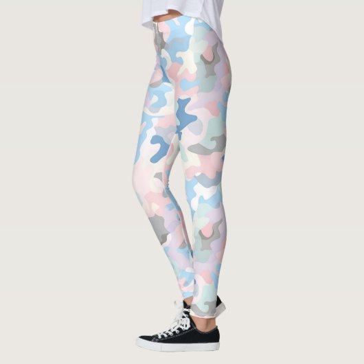 Light Pastel Camouflage Leggings (Links)