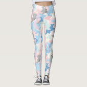 Light Pastel Camouflage Leggings (Vorderseite)