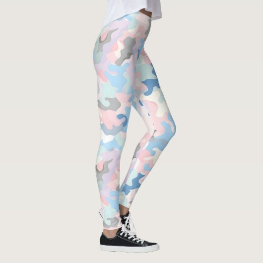Light Pastel Camouflage Leggings (Rechts)