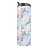 Light Pastel Camouflage Thermosbecher (Nach rechts gedreht)