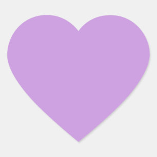 Light Pastel Lavender Heart Sticker