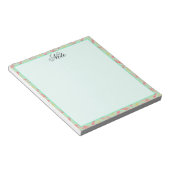 Light Pastell Aquamarin Notizblock (angewinkelt)