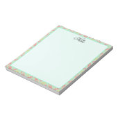 Light Pastell Aquamarin Notizblock (Rotiert)