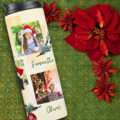 Light Peach 6 Foto Template Weihnachten Thermosbecher