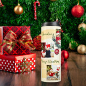 Light Peach 6 Foto Template Weihnachten Thermosbecher