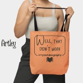 Light Peach Funny Pessimist Failure Autobiografie Tasche