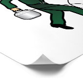 Light Pest Control Girl Poster (Ecke)