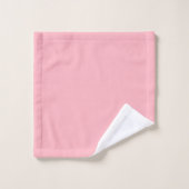 Light Pink Badhandtuch Set (Waschlappen)