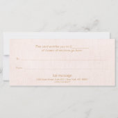 Light Pink Beauty Salon Wellness-Center Geschenkgu (Rückseite)