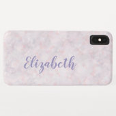 Light Pink Bokeh Case-Mate iPhone XS Max Fall Hülle (Rückseite (Horizontal))