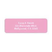 Light Pink Bold Script Modern Minimalist (Vorne)
