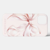 Light Pink Bow iPhone / iPad Gehäuse Case-Mate iPhone Hülle (Rückseite (Horizontal))
