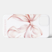Light Pink Bow iPhone / iPad Gehäuse Case-Mate iPhone Hülle (Rückseite (Horizontal))