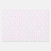 Light Pink Christmas Tree Geschenke Geschenkpapier Set (Vorderseite 3)