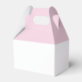 Light Pink Cross Christening Vielen Dank für Ihr I Geschenkschachtel (Rückseite)