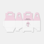 Light Pink Cross Christening Vielen Dank für Ihr I Geschenkschachtel (Ungefaltet)