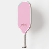 Light Pink Custom Pickleball Schläger (Links)