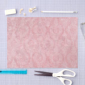Light Pink Damask Seidenpapier (Handwerk)