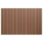 Light Pink, Deep Pink, Black, Limon & Maroon Lines Stoff (Fat Quarter (45,7 x 55,9 cm))