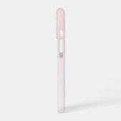 Light Pink Geometric Minimal iPhone Case 16 Hülle (Linke Seite)