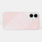 Light Pink Geometric Minimal iPhone Case 16 Hülle (Rückseite (Horizontal))