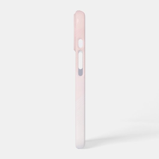 Light Pink Geometric Minimal iPhone Case iPhone 16 Hülle (Linke Seite)
