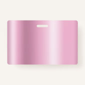 Light Pink Glitter Drips Shimmer Ausweis (Rückseite)