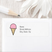 Light Pink Ice Creme Cone (Insitu)