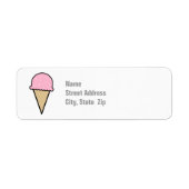Light Pink Ice Creme Cone (Vorne)