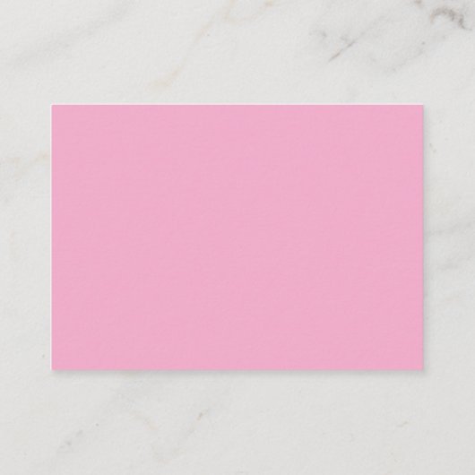 Light Pink Modern Wedding QR Code Enclosure Card Begleitkarte (Rückseite)