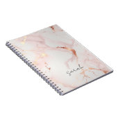 Light Pink Notebook Notizblock (Rechte Seite)