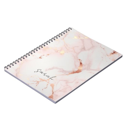 Light Pink Notebook Notizblock (Linke Seite)