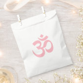 Light Pink Om Symbol Geschenktütchen (Ausgeschnitten)