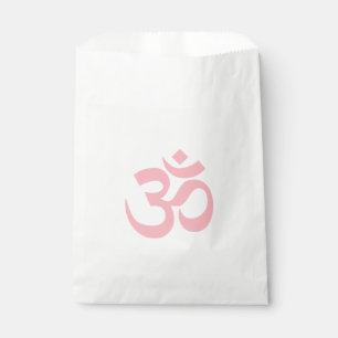 Light Pink Om Symbol Geschenktütchen
