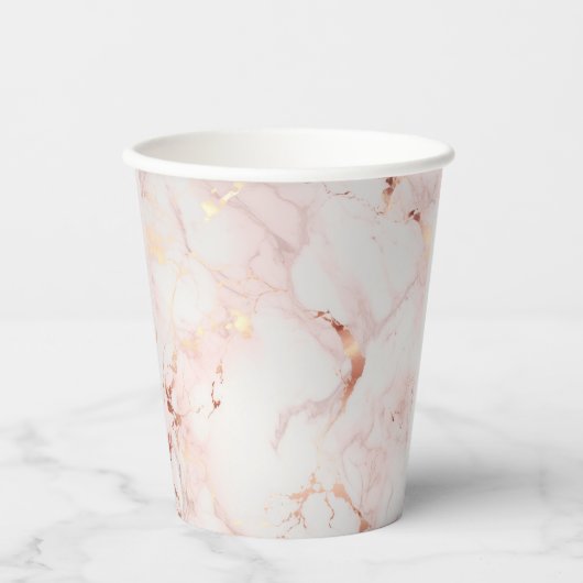 Light Pink Paper Cup Pappbecher (Vorderseite)