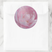 Light Pink Peony Wedding Stickers Peonys (Tasche)